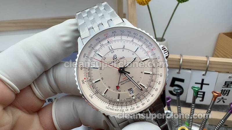 The best replica watch Navitimer BLS Factory Breitling A173262 White mechanical men