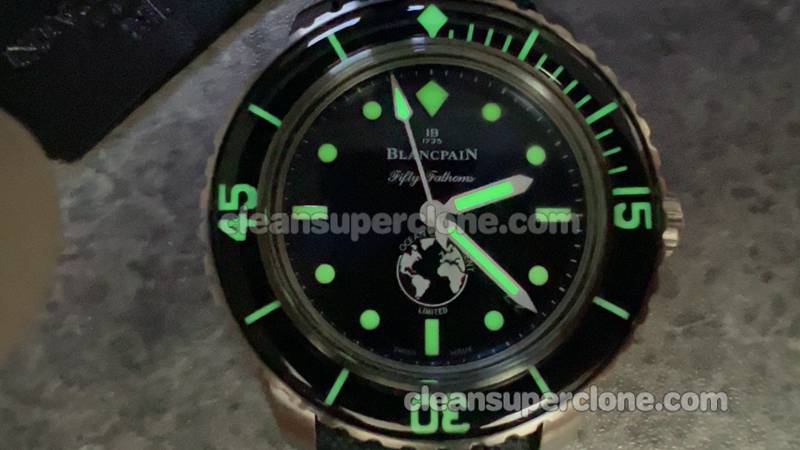 Super Clone watch Blancpain ZF Factory Fifty Fathoms 5008 mechanical men
