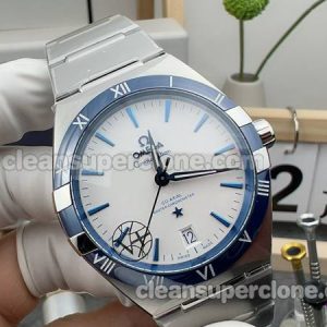 Super Clone watch Omega V+ Factory Constellation 131.33.41 white mechanical men