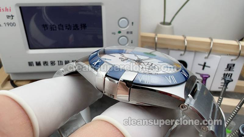 Super Clone watch Omega V+ Factory Constellation 131.33.41 white mechanical men