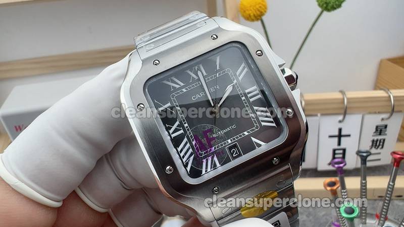 Replica watch Santos AF Factory Cartier WSSA0037 Gray mechanical men