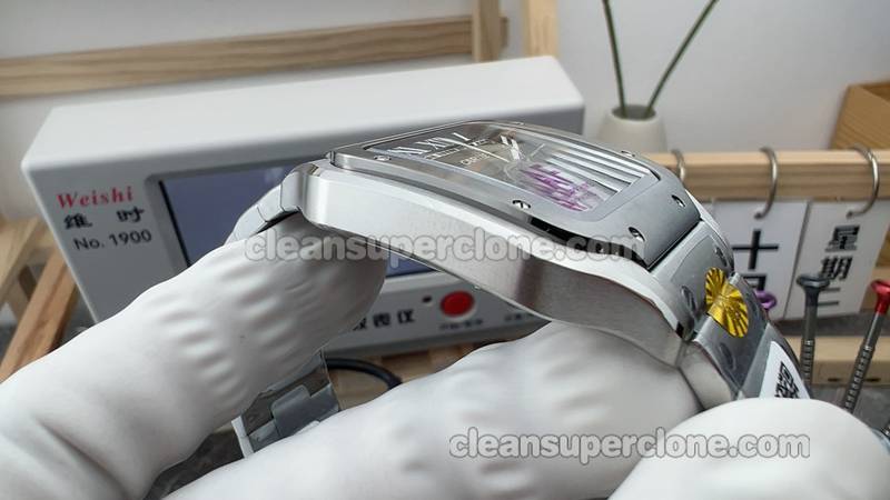 Replica watch Santos AF Factory Cartier WSSA0037 Gray mechanical men