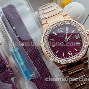 Top-quality replica watch Navitimer Patek Philippe 7010 Purple quartz women