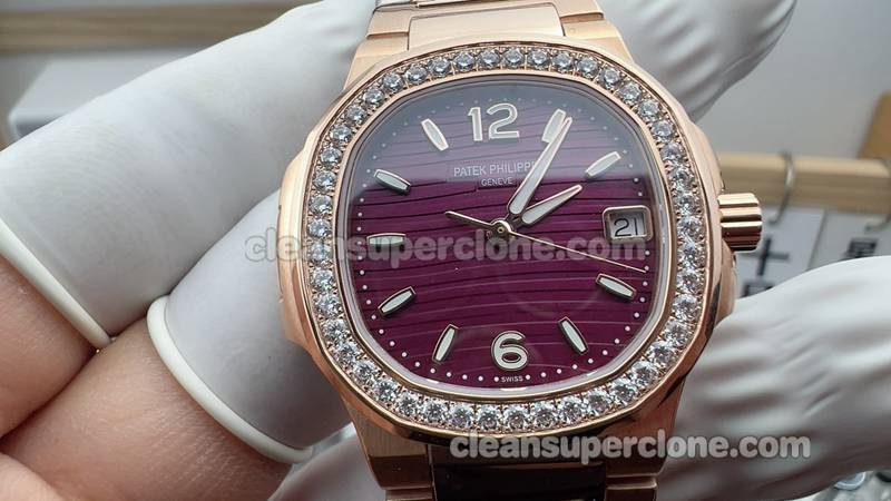 Top-quality replica watch Navitimer Patek Philippe 7010 Purple quartz women
