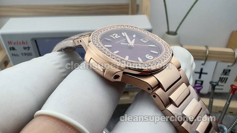Top-quality replica watch Navitimer Patek Philippe 7010 Purple quartz women