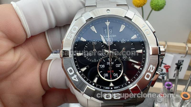 Super Clone watch TAG Heuer Aquaracer CAY1110 Black 43mm Quartz men