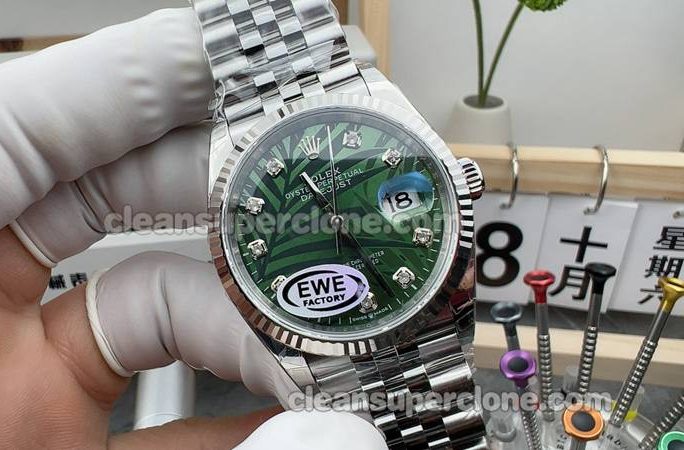 The best replica watch Datejust EWE Factory Rolex 126234 Green 36mm Mechanical men
