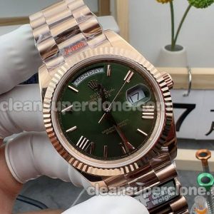 1:1 Replica Watch Day-Date QF Factory Rolex 228235 Green 40mm Mechanical men
