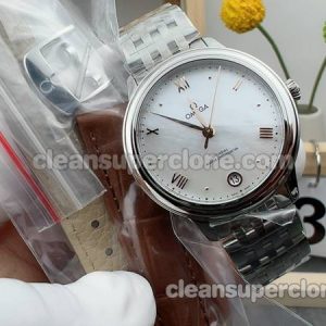 Super Clone watch Deville VS Factory Omega 434.10.34 White 34mm Mechanical women