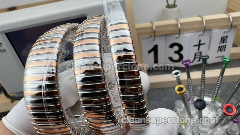 Super Clone watch Bvlgari BV Factory Serpenti 102099 Black Quartz women