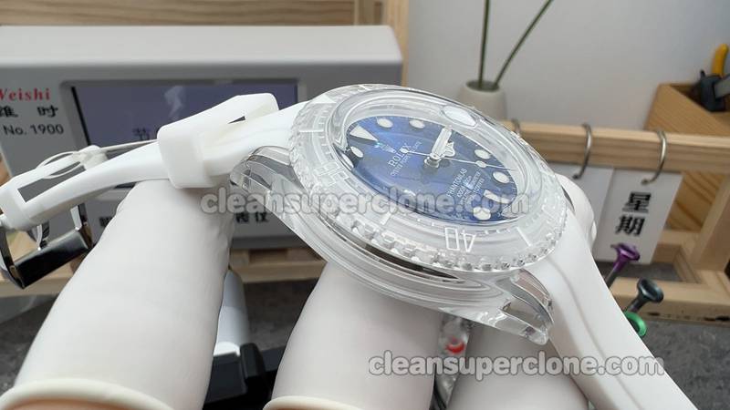 The best replica watch Submariner KZ Factory Rolex Transparent 3135 Mechanical men