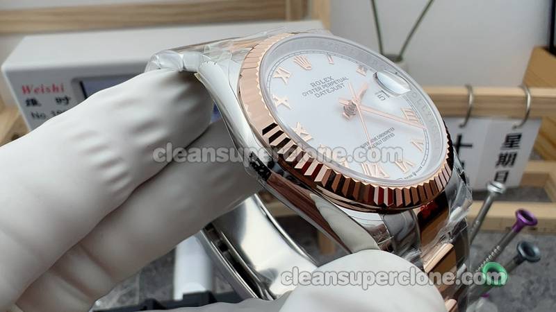 Top-quality replica watch Datejust TWS Factory Rolex 126231 White 36mm Mechanical men