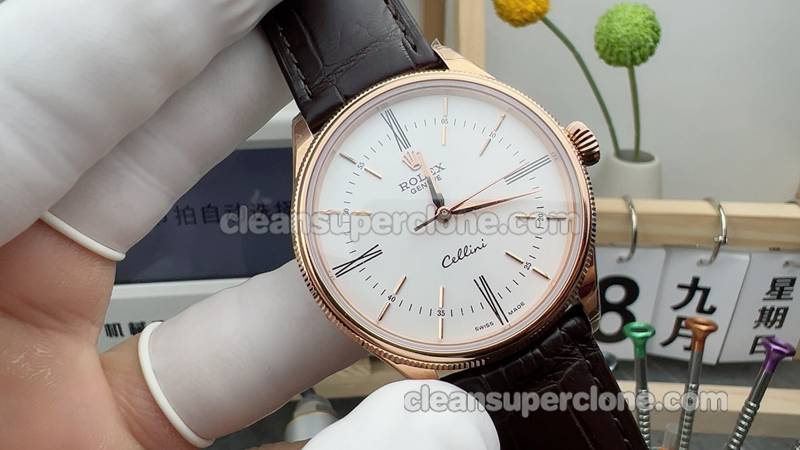 Replica watch Cellini KZ Factory Rolex 50509 White 3132 Mechanical men