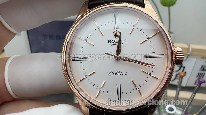 Replica watch Cellini KZ Factory Rolex 50509 White 3132 Mechanical men