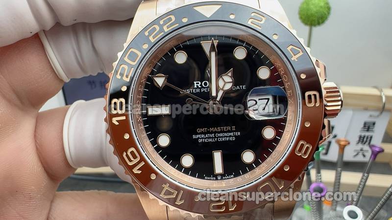 Top-quality replica watch GMT-Master ARF Factory Rolex 126715 Mechanical men