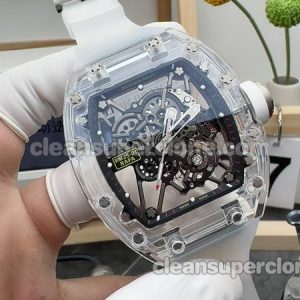 Replica watch RM35-01 Sonic Factory Richard Mille transparent Mechanical men
