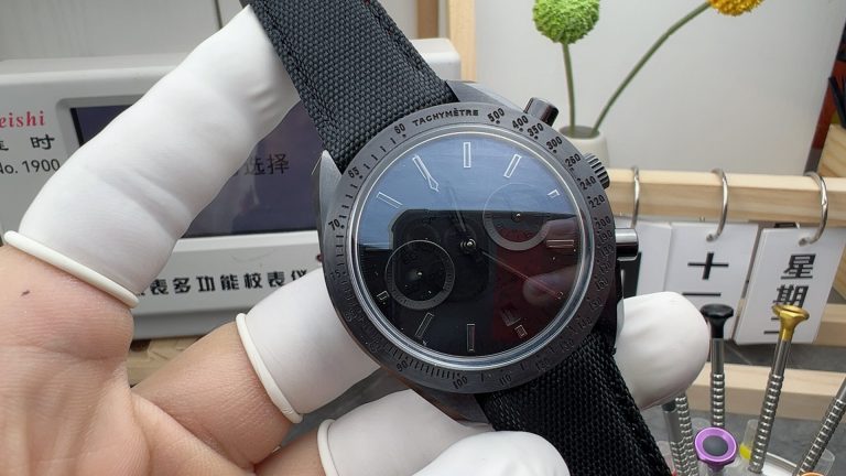 Replica watch Speedmaster N1 Factory Omega 310.92.44 black mechanical men