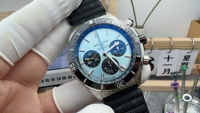 The best replica watch Chronomat BLS Factory Breitling PB013410 Blue mechanical men