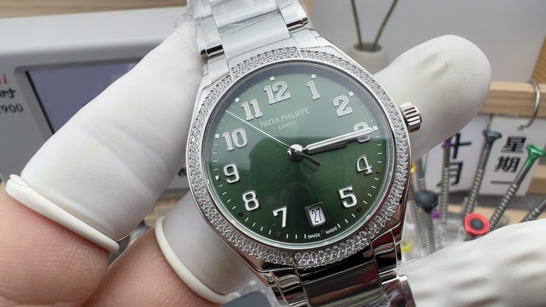 Replica watch Twenty~4 PPF Factory Patek Philippe 7300 Green 36mm mechanical women