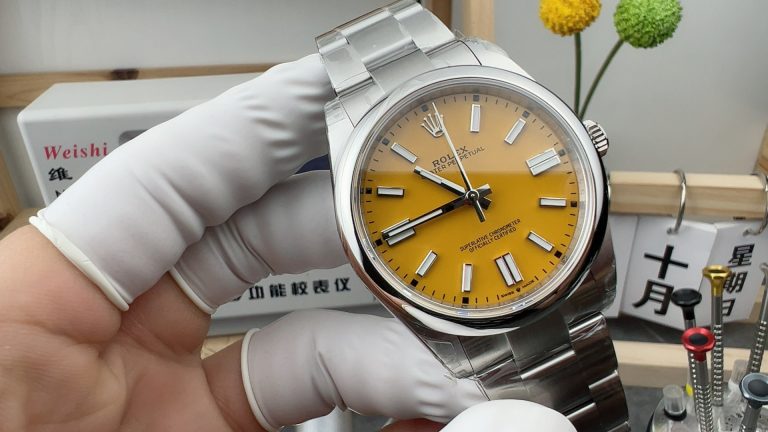 Replica watch Oyster Perpetual VS Factory Rolex 126000 Yellow 36mm Mechanical men