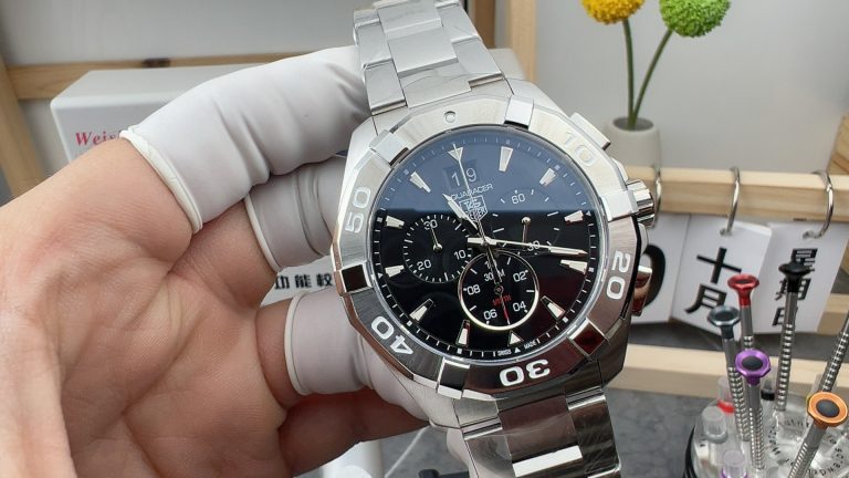 Super Clone watch TAG Heuer Aquaracer CAY1110 Black 43mm Quartz men