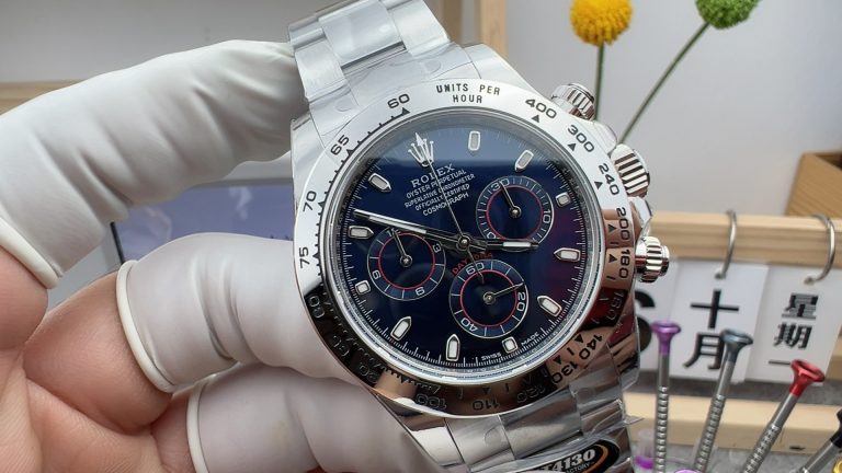 Top-quality replica watch Daytona BT Factory Rolex 116509 Blue 4130 Mechanical men
