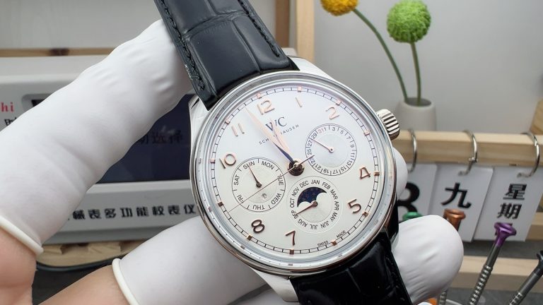 Replica watch Portugieser AI Factory IWC IW344203 Silver-white Mechanical men