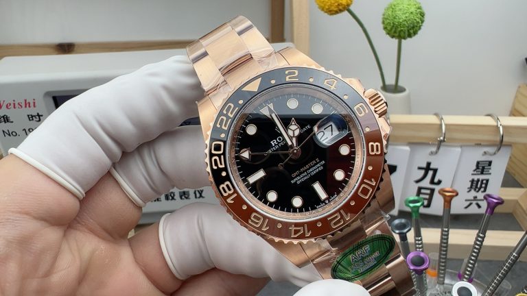 Top-quality replica watch GMT-Master ARF Factory Rolex 126715 Mechanical men