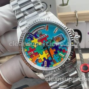 1:1 Copy watch Day-Date QH Factory Rolex 128239 Jigsaw puzzle 36mm Mechanical women