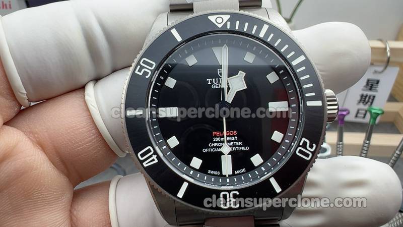 Top-quality replica watch Pelagos ZF Factory Tudor 25500 Black titanium Mechanical men