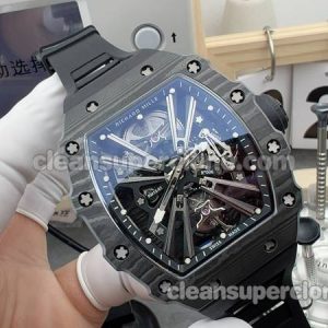 Replica watch RM12-01 Richard Mille carbon fiber tourbillon Mechanical men