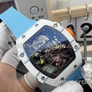 Replica watch RM27-02 Richard Mille carbon fiber tourbillon Mechanical men