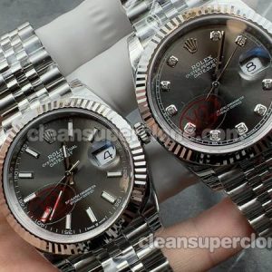 The best replica watch Rolex VS Factory Datejust 126334 Gray 41mm Mechanical men