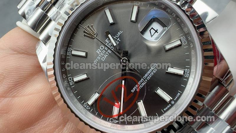 The best replica watch Rolex VS Factory Datejust 126334 Gray 41mm Mechanical men