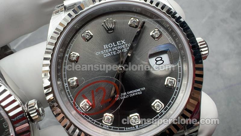 The best replica watch Rolex VS Factory Datejust 126334 Gray 41mm Mechanical men