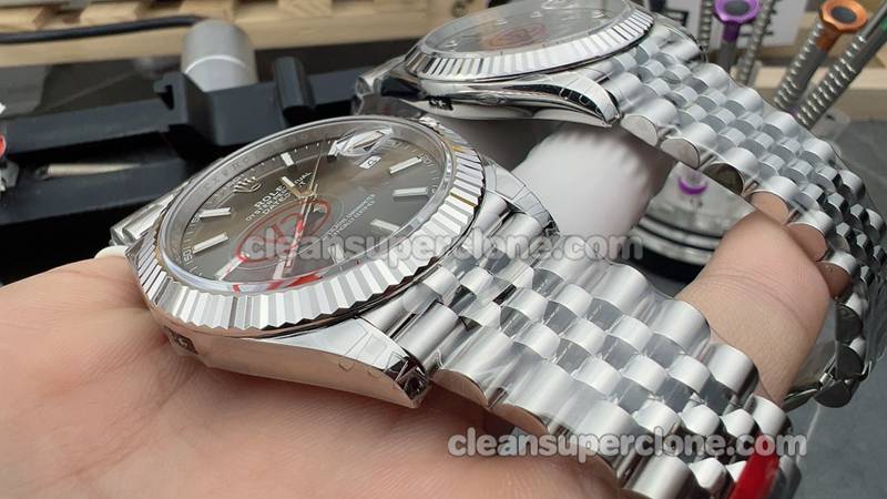 The best replica watch Rolex VS Factory Datejust 126334 Gray 41mm Mechanical men