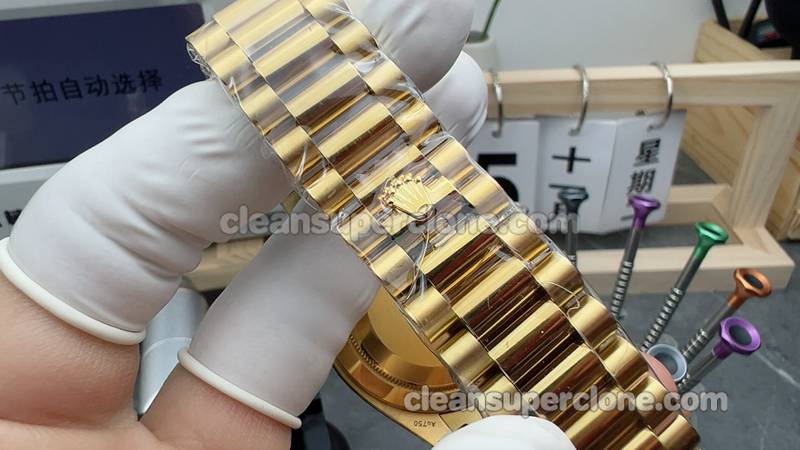 Top-quality replica watch Rolex EWE Factory Day-Date 228238 Black 40mm Mechanical men