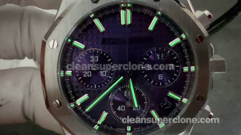 Super Clone watch APS Factory Audemars Piguet Royal Oak 26240 Purple Mechanical men