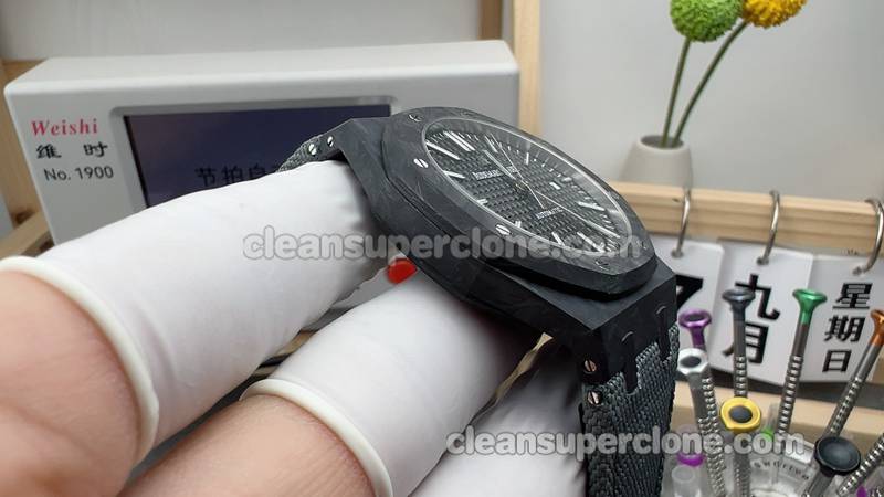 Replica watch 15400 Audemars Piguet 15400 carbon fiber Mechanical men