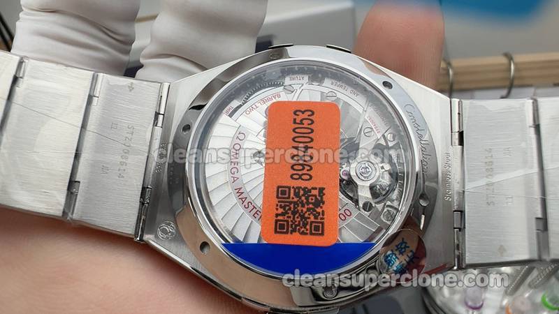 Replica watch Constellation V+ Factory Omega 131.30.41 Blue 41mm Mechanical men