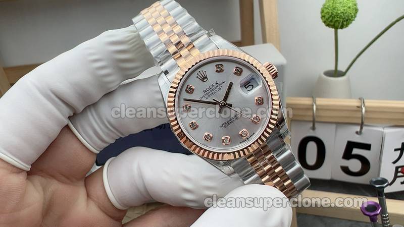 Top-quality replica watch Lady-Datejust GS Factory Rolex 278271 Sliver 31mm Mechanical women