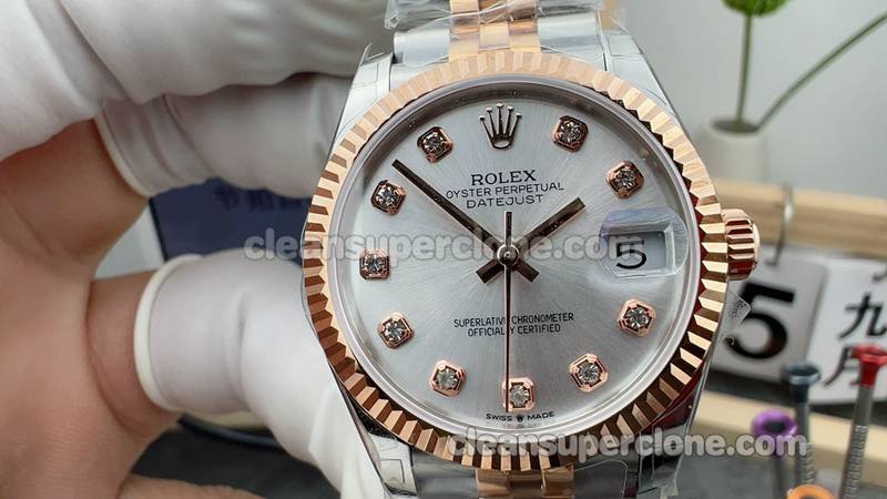 Top-quality replica watch Lady-Datejust GS Factory Rolex 278271 Sliver 31mm Mechanical women