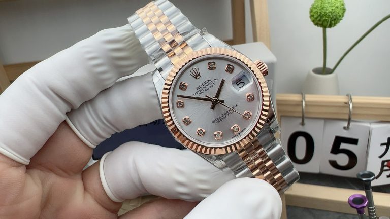 Top-quality replica watch Lady-Datejust GS Factory Rolex 278271 Sliver 31mm Mechanical women