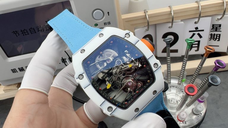 Replica watch RM27-02 Richard Mille carbon fiber tourbillon Mechanical men