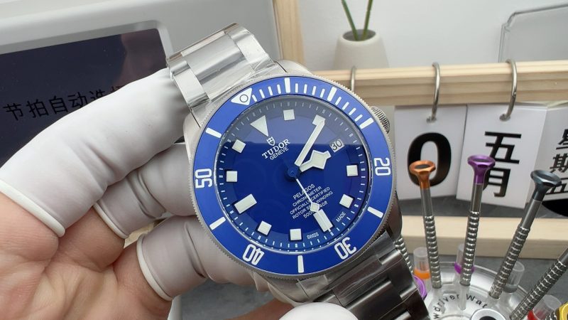 Replica watch Pelagos XF Factory Tudor 25600 Blue titanium 42mm Mechanical men