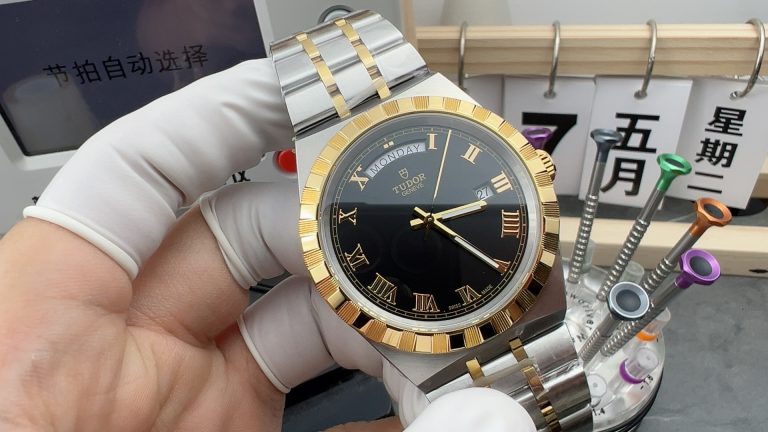 Replica watch Royal V7 Factory Tudor 28603 Black 41mm 2834 Mechanical men