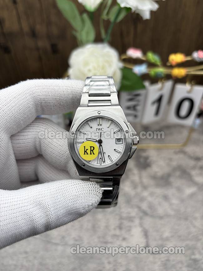 Replica watch Ingenieur Family KR Factory IWC IW324901 White 35mm Mechanical Women