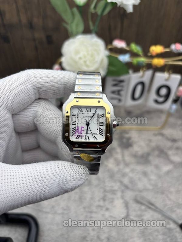 The best replica watch Santos AF Factory Cartier W2SA0016 Silver-white Mechanical Women