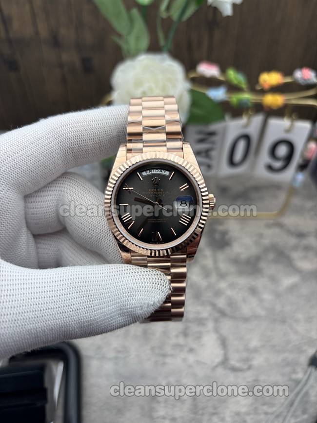 1:1 Copy watch Rolex GS Factory Day-Date 228235 Gray 40mm Mechanical men