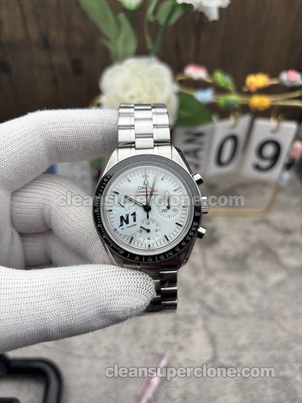 Top-quality replica watch Speedmaster N1 Factory Omega 10.30.42 White Mechanical men